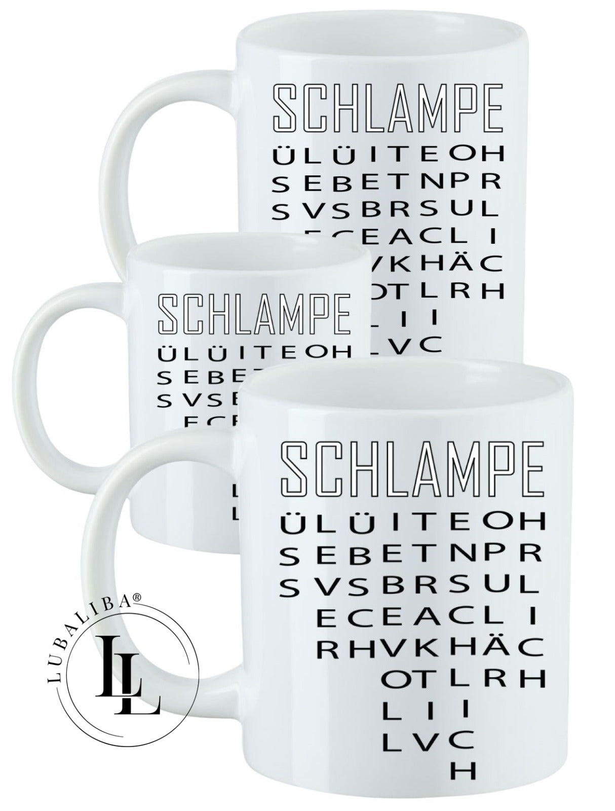 " Schlampe " Tasse Keramiktasse ArtNr.: MBA